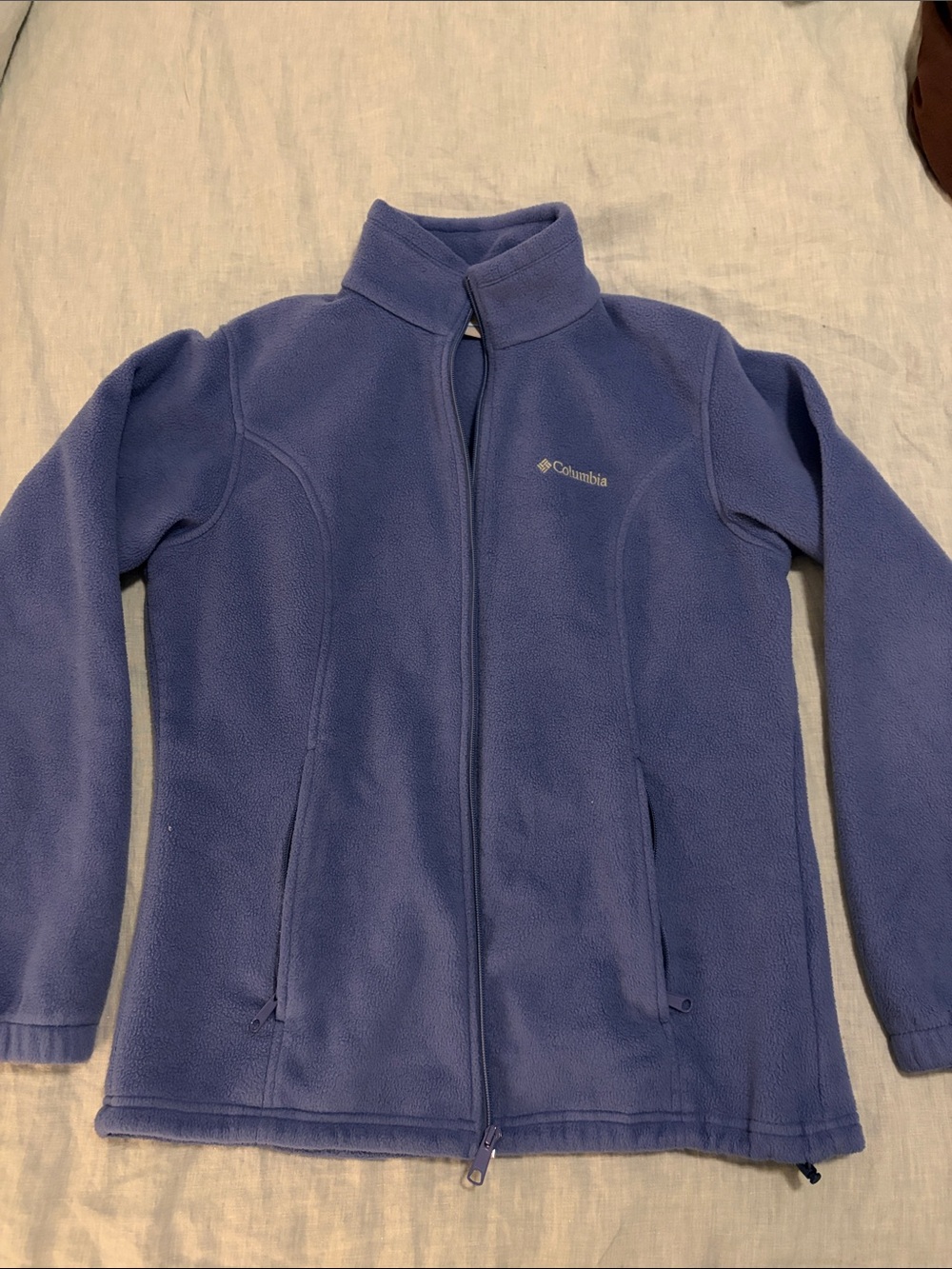 Columbia Benton Springs blue zip up jacket